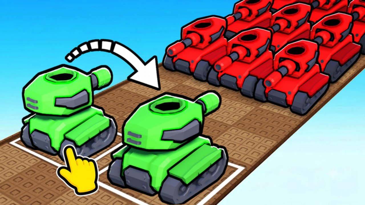 Merge a Tank gameplay
